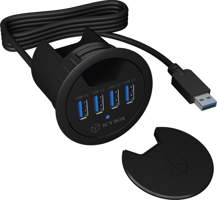 Actual product image Icy Box Ib-Hub1403 (USB-C, 4 Ports)