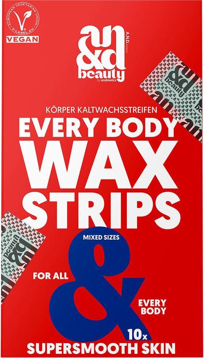 A.N.D. beauty Every Body Wax Strips Set (28 x)