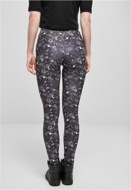 Actual product image Urban Classics Ladies Tech Mesh AOP Leggings (XXL)