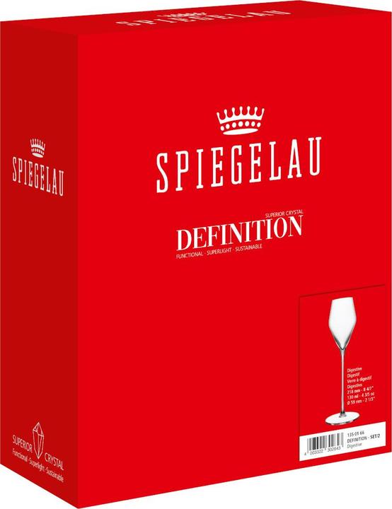 Produktbild Spiegelau Definition (13 cl, 2 Gläser, Weissweingläser)