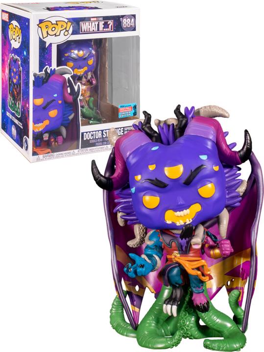 Actual product image Funko POP! What If Dr. Strange Supreme (885) Sized EXM 15cm