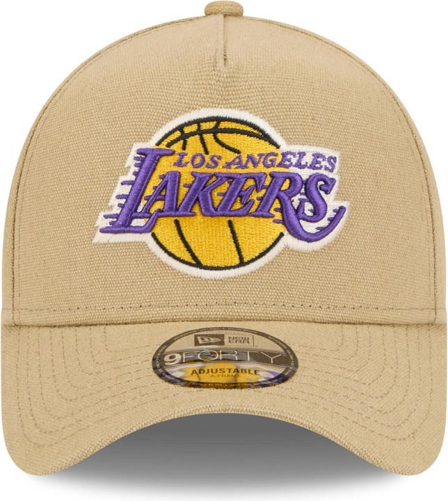 Image du produit New Era A-Frame Trucker Lin Cap - Los Angeles Lakers beige (Taille unique)