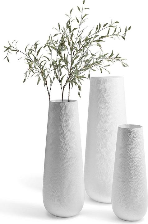 Actual product image Best Vase Lugo height 120cm Ø 42cm matt white (1 x, 410000 l)