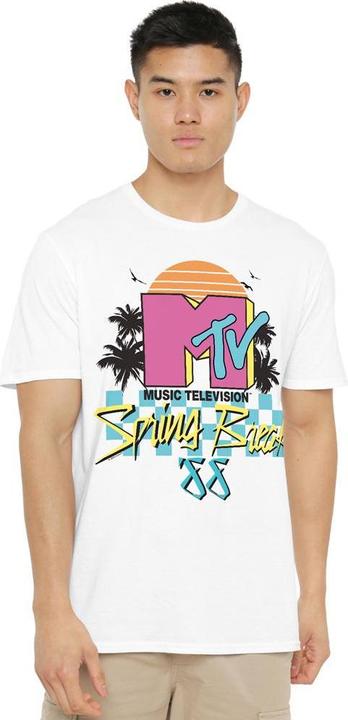 Actual product image MTV Mens Spring Break Checkerboard T-Shirt (XL)