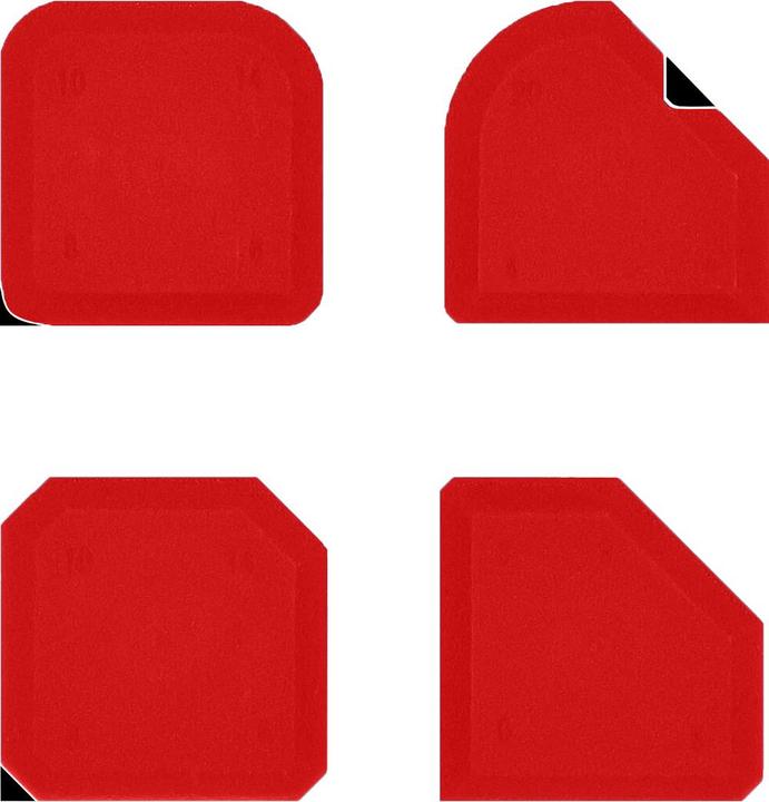 Immagine prodotto Tectool Assortiti Standard, Lisciatori Per Giunti A 4 Pezzi.
