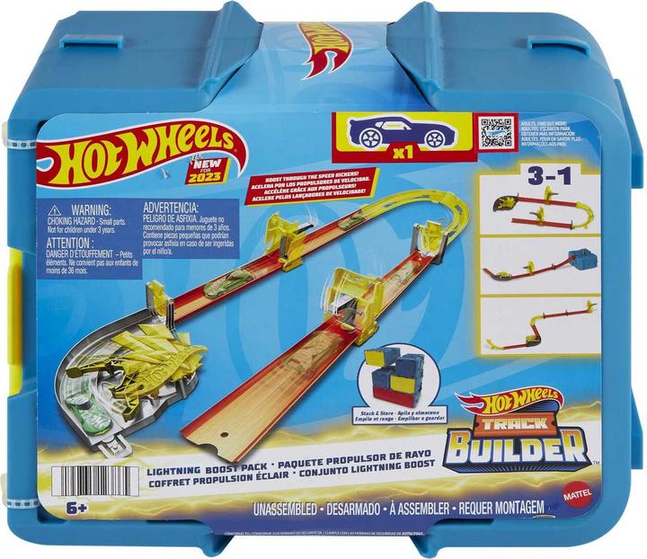 Image du produit Hot Wheels Track Builder Lightning Boost Pack