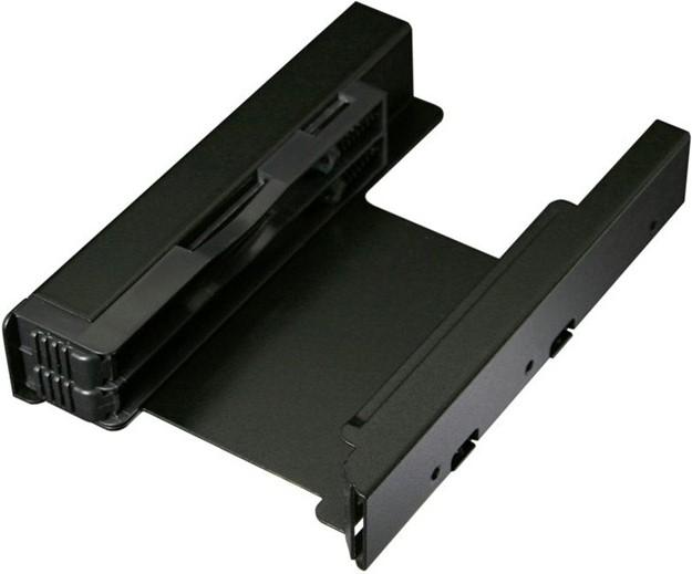 Produktbild Icy Dock MB082SP Einbaurahmen SATA/IDE HDD and SSD fuer 2x 2,5Zoll 6,35cm im 3,5Zoll 8,89cm Rahmen bis 9,...