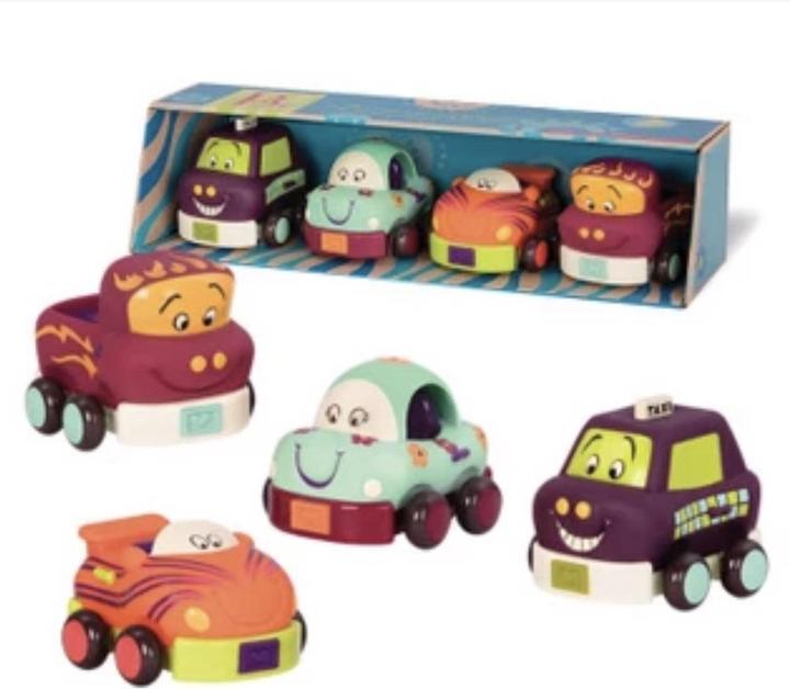 Actual product image B.toys B. Wheeee-ls Wind-up Vehicles NEW