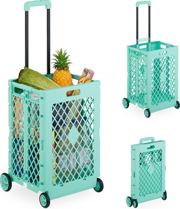 Produktbild Relaxdays Einkaufstrolley