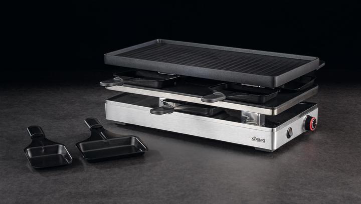 Produktbild Koenig Pizza-Raclette-Grill 4-in-1
