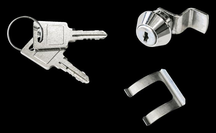 Actual product image Huber Cylinder to mailbox