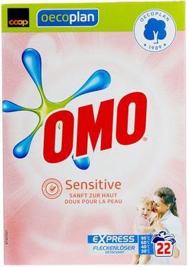Produktbild OMO Waschmittel Pulver Sensitive (18 Waschgänge, Pulver)