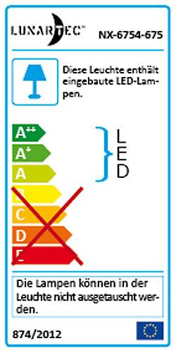 Energie-Label Lunartec LED-Bettlicht für Einzelbett mit Bewegungssensor (Warmweiss, 120 cm, Indoor)