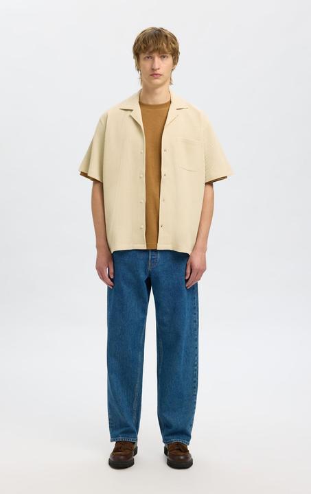 Produktbild Selected Homme Waffelstruktur Kurzarmhemd (XXL)