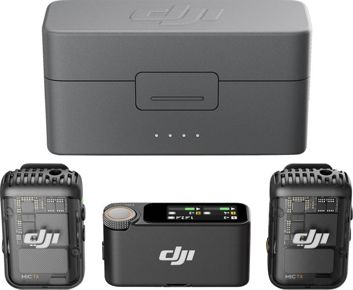 Image du produit DJI Mic 2 (2 TX + 1 RX + Charging Case)