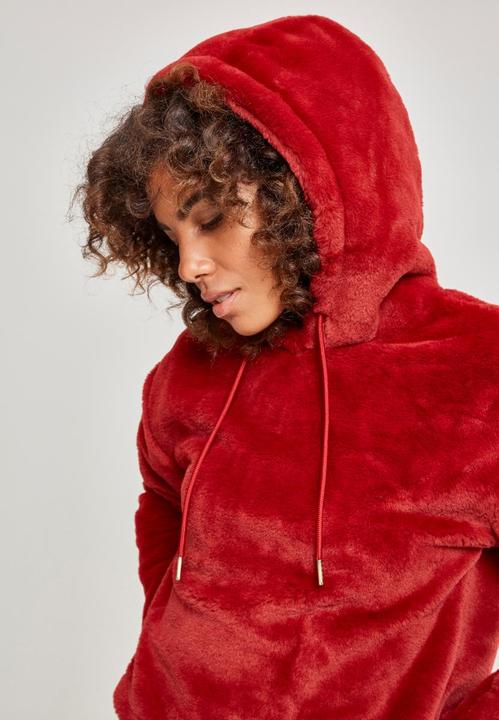 Actual product image Urban Classics Ladies Oversize Short Teddy Hoody (XS)