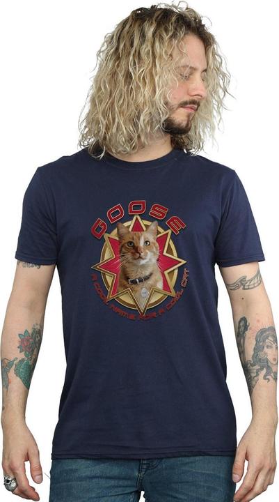 Immagine prodotto Captain Goose Cool Cat Maglietta Uomo (L)
