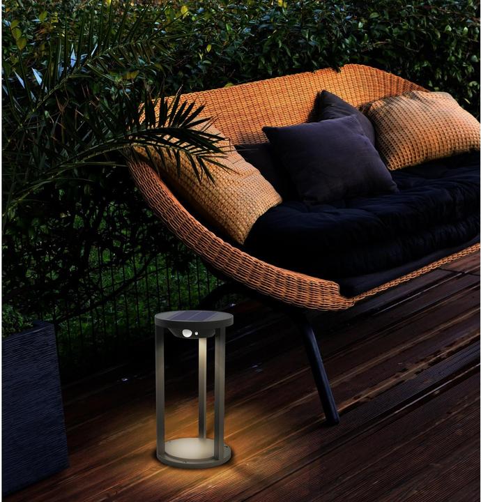 Produktbild Schönenberger Gartenlicht Solar Markab, Schwarz (600 lm, IP44)