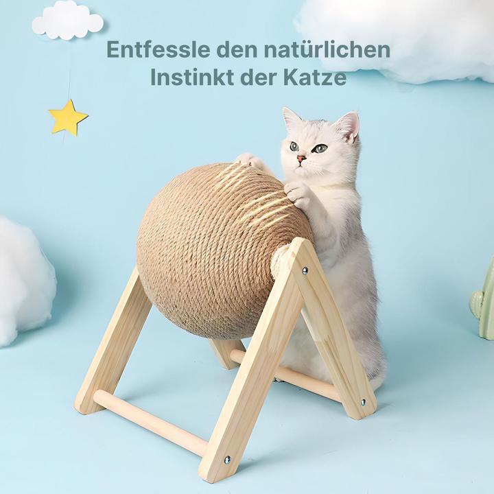 Immagine prodotto Hermex Palla da graffiare per gatti Giocattolo da graffiare Palla da graffiare Giocattolo per gatti (Giocattolo tiragraffi per gatti)