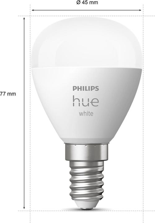 Productafbeelding Philips Hue Hue kroonluchter (E14, 5.70 W, 470 lm, 2 x, G)