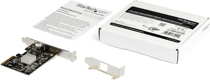 Image du produit StarTech Carte réseau 1 port PCIe 4 Speed 5GBASE-T/NBASE T Ethernet (PCI Express 2.0 x4)