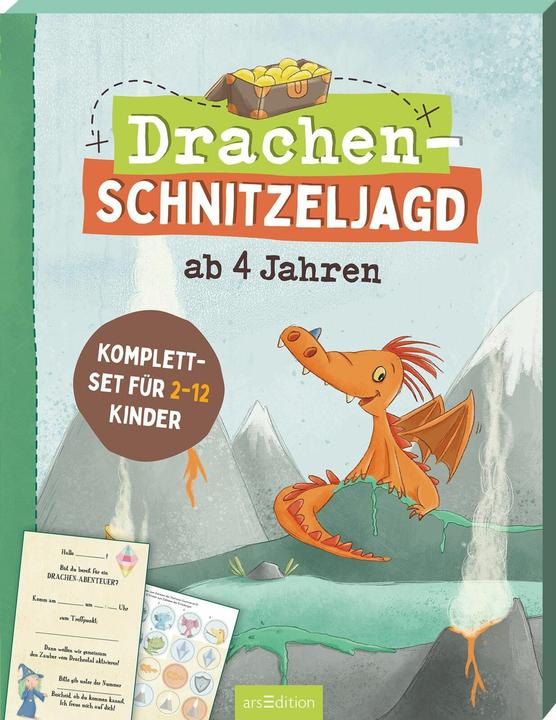 Produktbild Drachen-Schnitzeljagd ab 4 Jahren (Deutsch, Hannah Lang, Marlit Kraus, 2023)