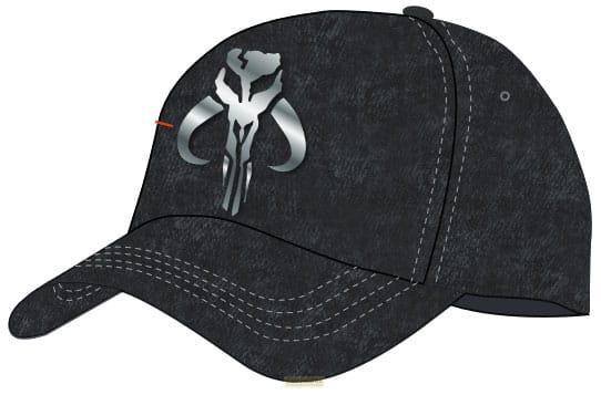 Heroes Inc Star Wars The Mandalorian Baseball Cap Silver Crest