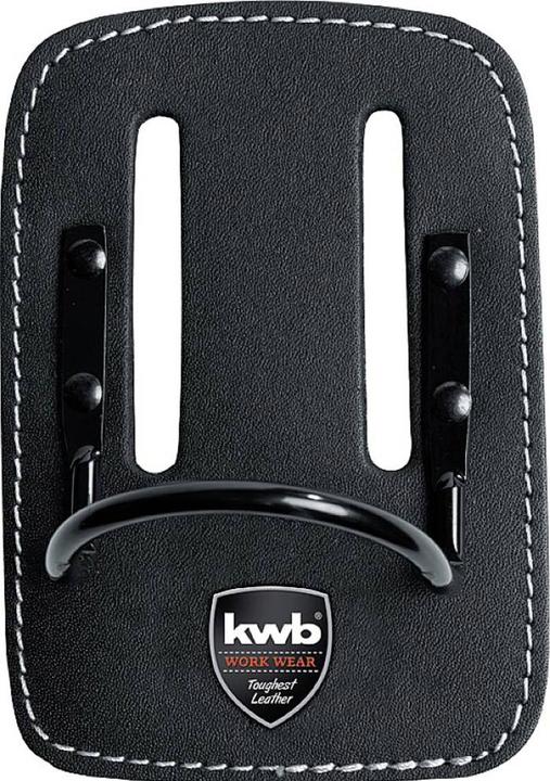 kwb Hammer holder with fixed shackle, leather