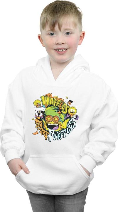 Immagine prodotto Teen Titans Go Waffle Mania Felpa con Cappuccio Ragazzi (128)