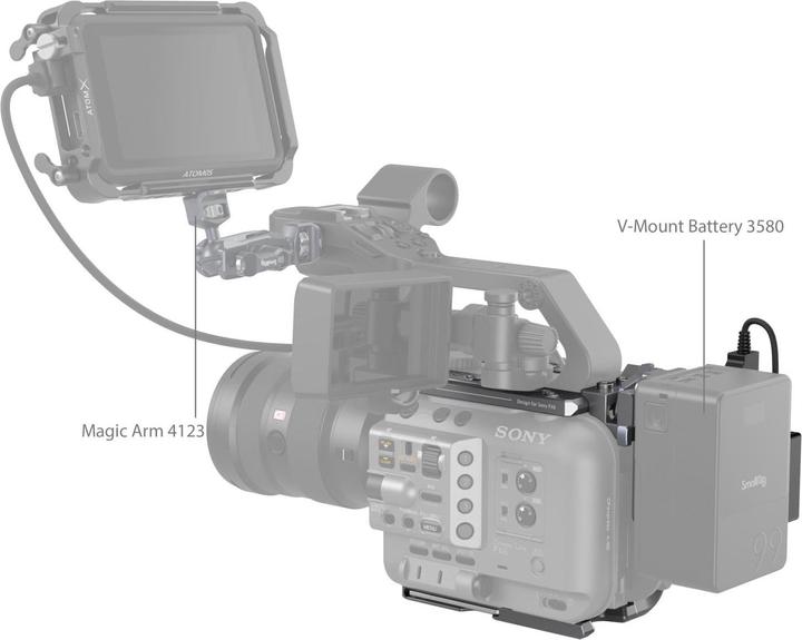 Actual product image SmallRig 4124 Cage Kit for Sony FX6 (Cage)