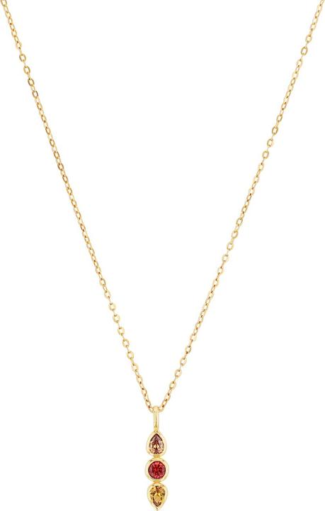 Image du produit S.Oliver Collier pour femme, argent 925 Sterling, zirconium synth. (Argent 925)