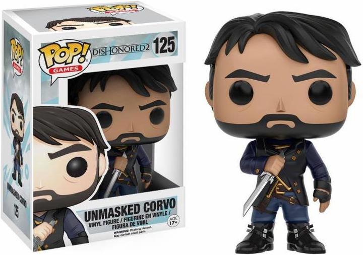 Actual product image Funko POP! games Dishonored: Corvo Unmasked