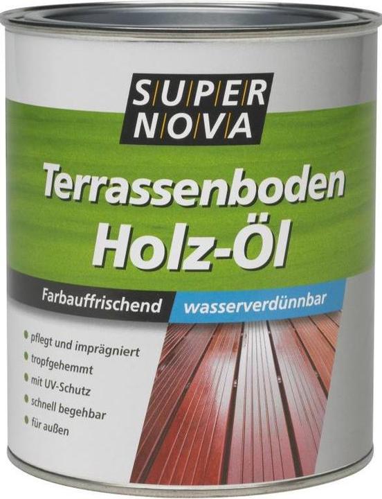 Produktbild Super Nova Terrassenboden Holz-Öl (Bangkirai, 0.75 l)
