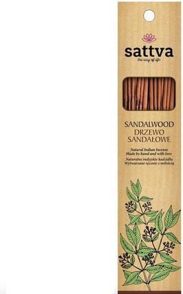 Actual product image Sattva Ayurveda Sattva - Incense Incense Sandalwood 15pcs