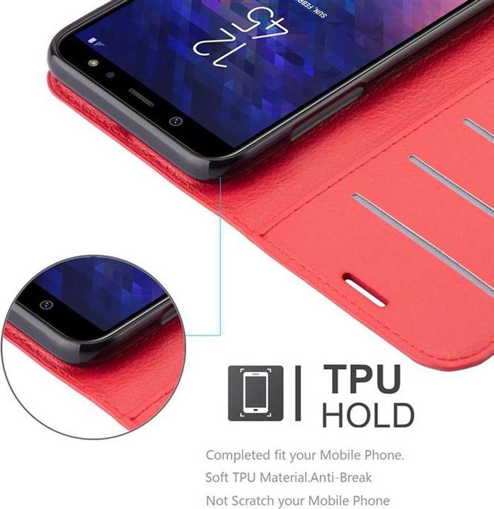 Produktbild Cadorabo Book mit Standfunktion Cover (Samsung Galaxy J6 (2018))