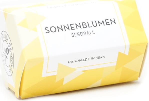 Actual product image Gorilla Gardening Sunflower (Seed bombs)