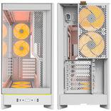 Immagine prodotto Montech HS02 PRO (weiss, Tempered Glass x 2)