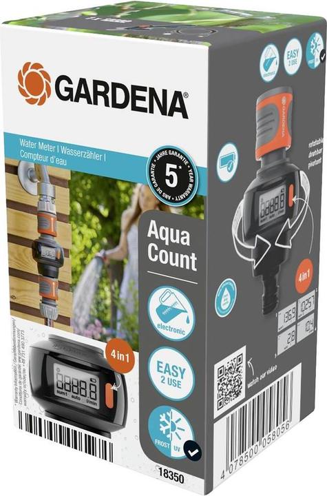 Produktbild Gardena 2-Wege- + Wasserzähler (2 Wege Verteiler, 30.30 mm)