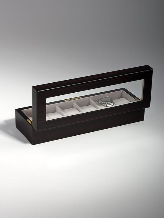 Produktbild Rothenschild Uhrenschatulle RS-1087-6E fuer 6 Uhren ebony