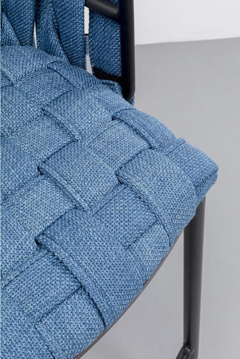Produktbild Kare Design Barstuhl Saluti Blau 77cm