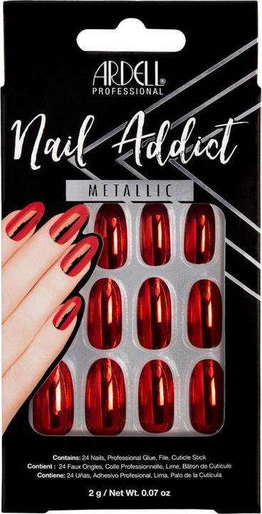 Produktbild Ardell Nail Addict - Nail Addict Red Metallic (Metallic, Rot)