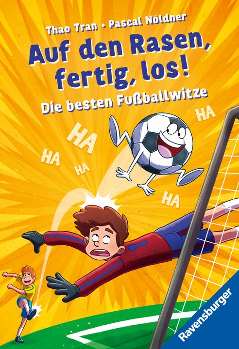 Image du produit Ravensburger Auf den Rasen, fertig, los! Die besten Fussballwitze (Allemand, Tran thaïlandais, Pascal Nöldner, 2024)