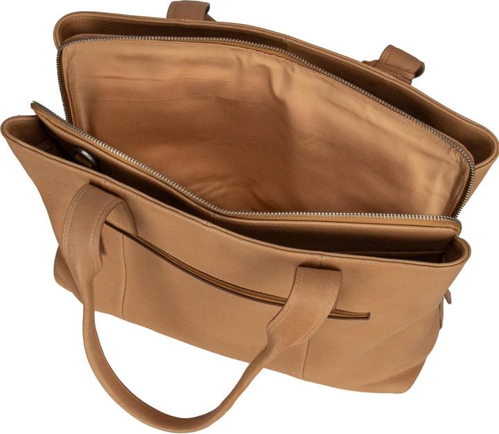 Actual product image Burkely Soft Skylar shoulder bag leather 36 cm laptop compartment (12 l)