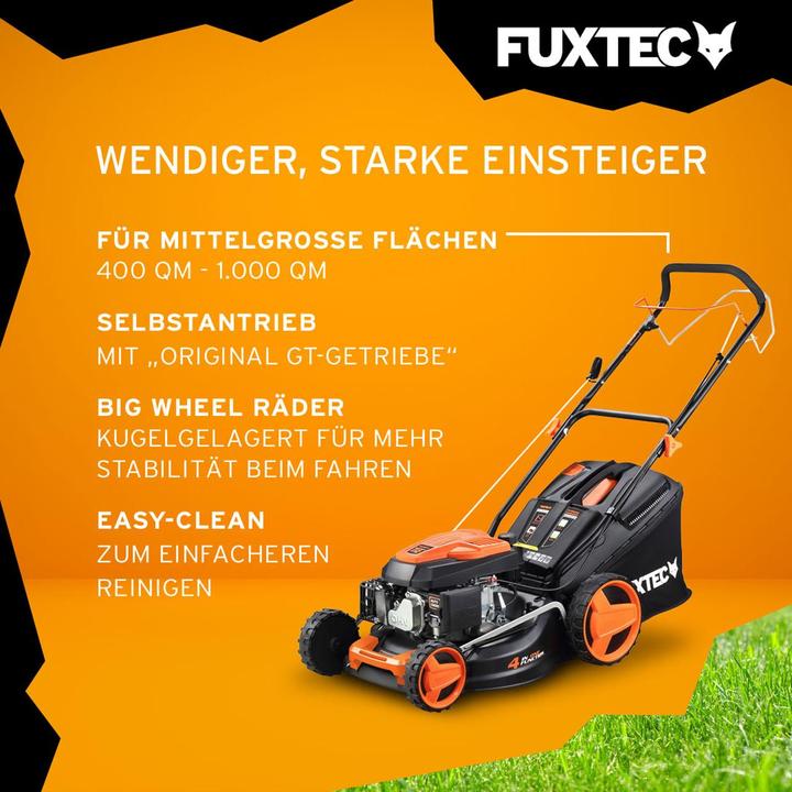 Actual product image Fuxtec FX-RM4646 (Petrol)