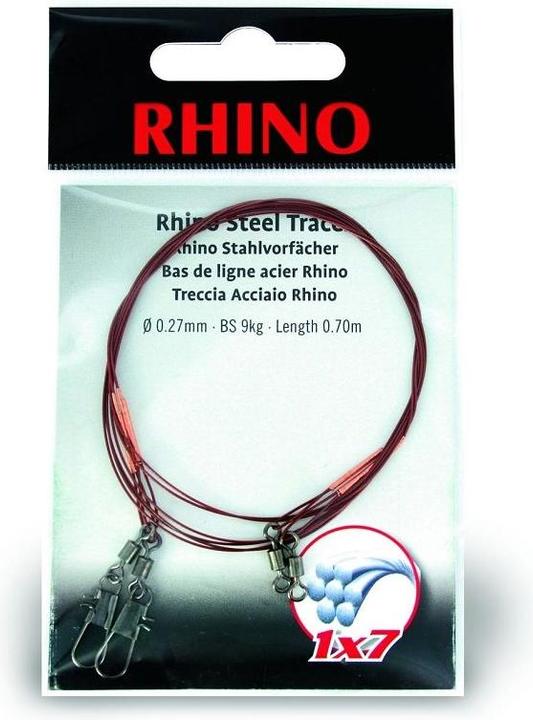 Steel leader 1x7 0,5m (6 kg, 0.24 mm)