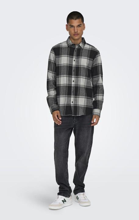 Produktbild Only & Sons Slim Fit Hemdkragen Hemd Hemd (XL)