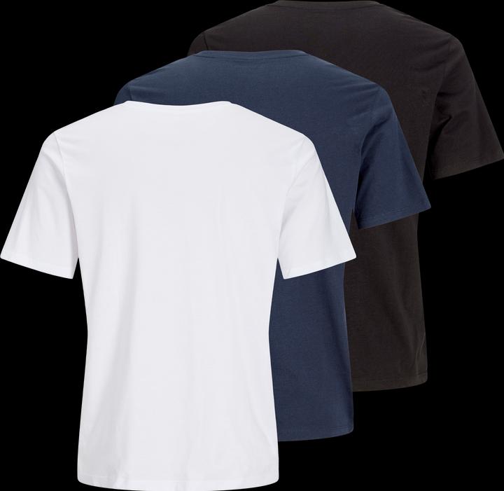 Actual product image Jack & Jones 3-pack Printed Round Neck T-shirt T-shirt (XS)