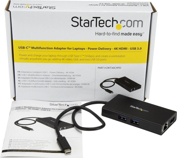 Immagine prodotto StarTech Adattatore multifunzione Usb-c (USB-C, 2 Porti)
