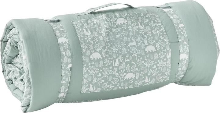 Produktbild Vertbaudet Kinder Schlafsack MINILI® WALDSPAZIERGANG personalisierbar Oeko-Tex (115 cm)