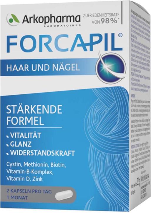 Image du produit Arkopharma Forcapil Haar und Nägel Kapseln (180 pièce(s), Capsules, 111 g)